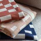 Crossland Grove Monroe Knitted Throw Ink 1300X1700Mm