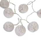 Lighting Collection Christmas Paper Lantern Shades String Lights