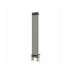 Heizmann 1500X290Mm Traditional 2 Column Cast Iron Style Radiator Raw Metal