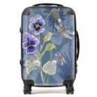 Claire Louise Powder Bloom Pansies Suitcase Small