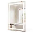 Costway Anti-Fog Bathroom LED Vanity Mirror with 3 Colors 3000-6500K