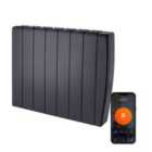TCP Smart 2000W Black Ceramic Panel Radiator