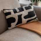 Crossland Grove Somerset Embroidered Cushion Midnight 300X500Mm