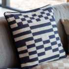 Crossland Grove Lohko Woven Cushion Ink 450X450Mm