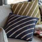Crossland Grove Suffolk Stripe Woven Cushion Ink 450X450Mm
