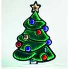 Robert Dyas 60Cm Double Side Infinity Mirror Christmas Tree