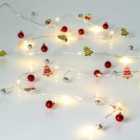 Robert Dyas Bo 1.5M Prelit Mix Bells Garland