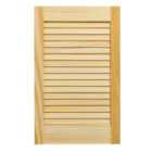 Wickes Pine Closed Internal Louvre Door - 610 x 381mm