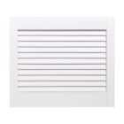 Wickes White Closed Internal Louvre Door - 457 x 533mm