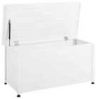 Beliani Storage Box Campalto Metal 123/60cm White