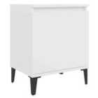 vidaXL Shoe Cabinet Grey Sonoma 59X35X100cm Engineered Wood