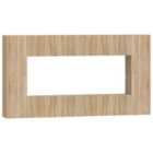 vidaXL Desk Hill with 3 Drawers 120x50x74 cm Solid Pine Wood