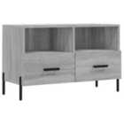 vidaXL Desk Grey Sonoma 100x50x76 cm Engineered Wood