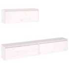 vidaXL Desk Concrete Grey 100x50x76 cm Engineered Wood