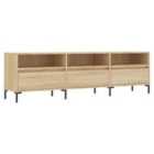 vidaXL TV Cabinets 4 pcs Sonoma Oak 107x35x37 cm Engineered Wood