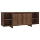 vidaXL TV Cabinet Concrete Grey 150x30x50 cm Engineered Wood