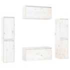 vidaXL 8 Piece TV Cabinet Set Sonoma Oak Engineered Wood