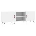 vidaXL TV Cabinet Concrete Grey 102x36x50 cm Engineered Wood