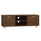 vidaXL TV Cabinet Black 102x36x50 cm Engineered Wood