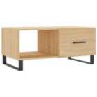 vidaXL Sideboard Sonoma Oak 57x35x90 cm Engineered Wood