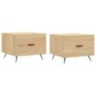 vidaXL Sideboard Grey Sonoma 69.5x34x90 cm Engineered Wood