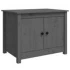 vidaXL Sideboard Grey Sonoma 60x35x70 cm Engineered Wood