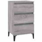 vidaXL Sideboard Concrete Grey 40x35x70 cm Engineered Wood