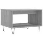 vidaXL Sideboard Concrete Grey 34.5x34x90 cm Engineered Wood