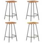 vidaXL Bedside Cabinet Grey Sonoma 40x35x50 cm