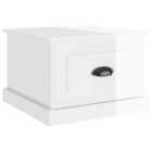 vidaXL Storage Chest White 84x42x46 cm Engineered Wood
