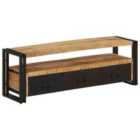 vidaXL Tv Cabinet 120x30x40 cm Solid Wood Mango