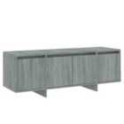 vidaXL Tv Cabinet Grey Sonoma 120x30x40.5 cm Engineered Wood