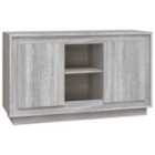 Vidaxl Sideboard Grey Sonona 102X35X60 Cm Engineered Wood