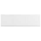 Halite Shaker Style Waterproof Bath Front Panel White - 1700mm