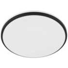 Eglo Margidore LED 3CCT Ceiling Light - White & Black