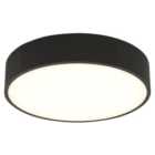 Sensio Altair Round Correlated Colour Temperature Ceiling Lighting - Black