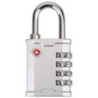 4-Digit Heavy Duty Metal TSA Travel Padlock