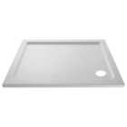 Nuie 40mm Rectangular Slip Resistant Shower Tray - 1000 x 800mm