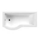 Synergy Zeya P Shape Bath 1600mm LH Std Finish