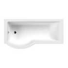 Synergy Zeya P Shape Bath 1700mm LH Standard Finish