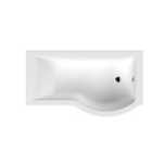 Synergy Zeya P Shape Bath 1500mm RH Standard Finish