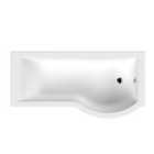Synergy Zeya P Shape Bath 1700mm RH Standard Finish