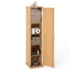 Costway Natural Toilet Tissue Storage Tower