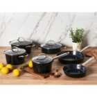 Beliani 10 Piece Pan Set Elite Pro Black