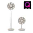 Duux Rize Cordless Fan Stone