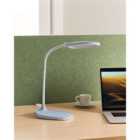Beliani LED Desk Lamp HYDRA with Dimmer Light Blue