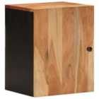 Vidaxl Bathroom Wall Cabinet 38X33X48 Cm Solid Wood Acacia