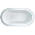 Synergy Pebble 1660mm Modern Double Ended Bath