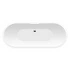 Synergy San Marlo 1655mm Matt White Double Ended Bath