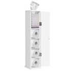 Costway Compact Freestanding Toilet Paper Holder